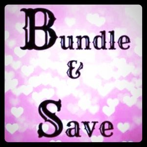 Bundle items to receive an additional discount! :)